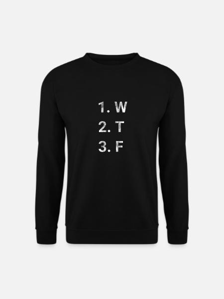 WTF - Unisex Sweatshirt - black