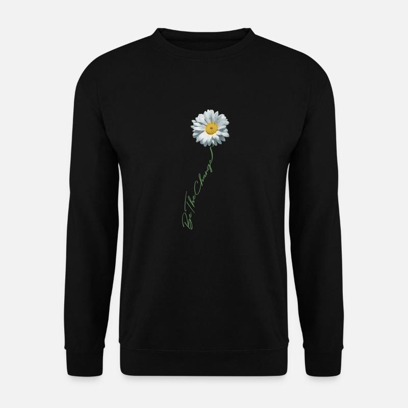 Be The Change Respekt Toleranz & Menschlichkeit - Unisex Pullover - Schwarz