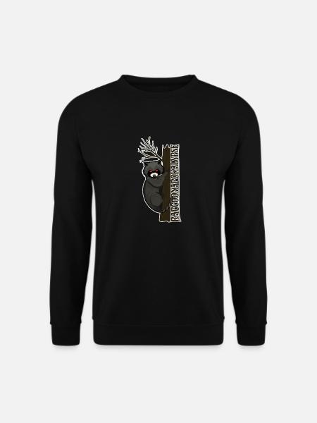 Raccoonapokalypse - Unisex Pullover - Schwarz
