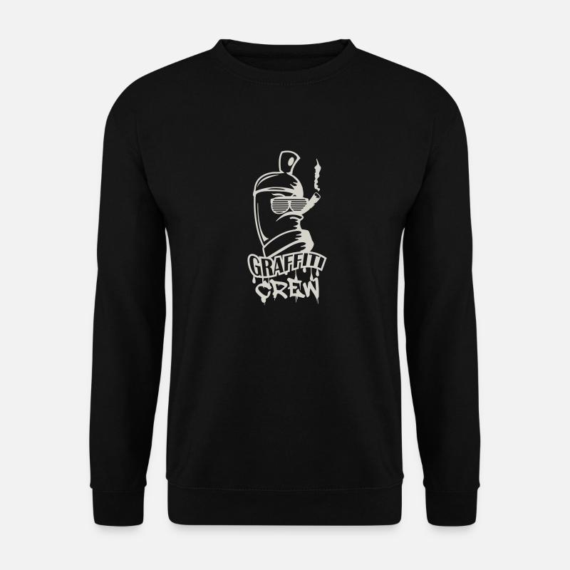 Équipe de graffiti - Sweat-shirt Unisexe - noir