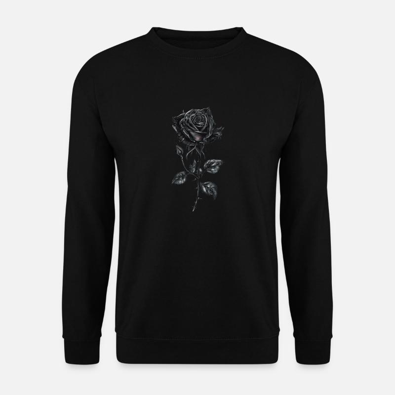 Black Rose - Unisex Sweatshirt - black