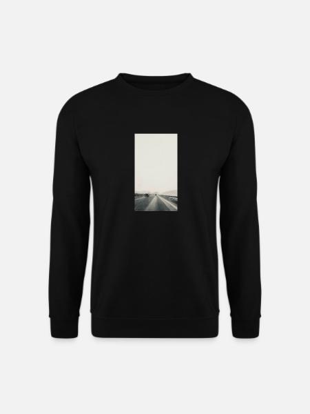 von wo wir kommen & wohin wir gehen - Unisex Pullover - Schwarz