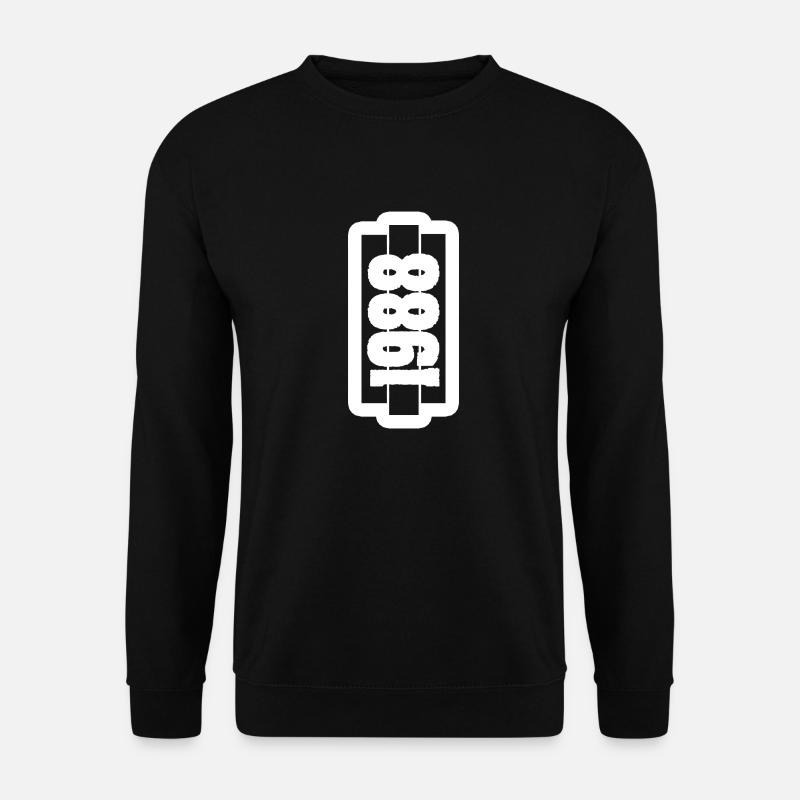 Born in 1988 - Unisex Sweatshirt - black