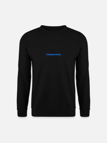 Interplanetary Blue - Unisex Sweatshirt - black