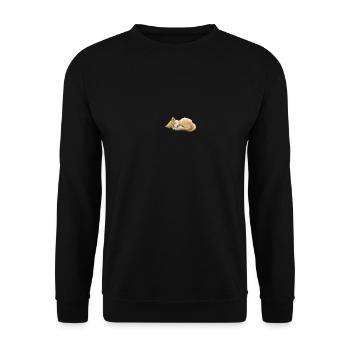 Renard - Sweat-shirt Unisexe - noir - Devant - Alina (178cm) & Michal (187cm)