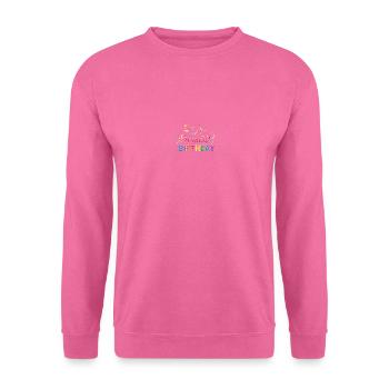 Joyeux anniversaire - Sweat-shirt Unisexe - rose - Devant