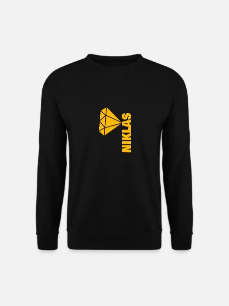 Gift for Niklas - Unisex Sweatshirt - black