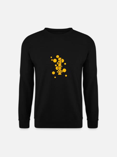 Nom Prénom Norman - Sweat-shirt Unisexe - noir