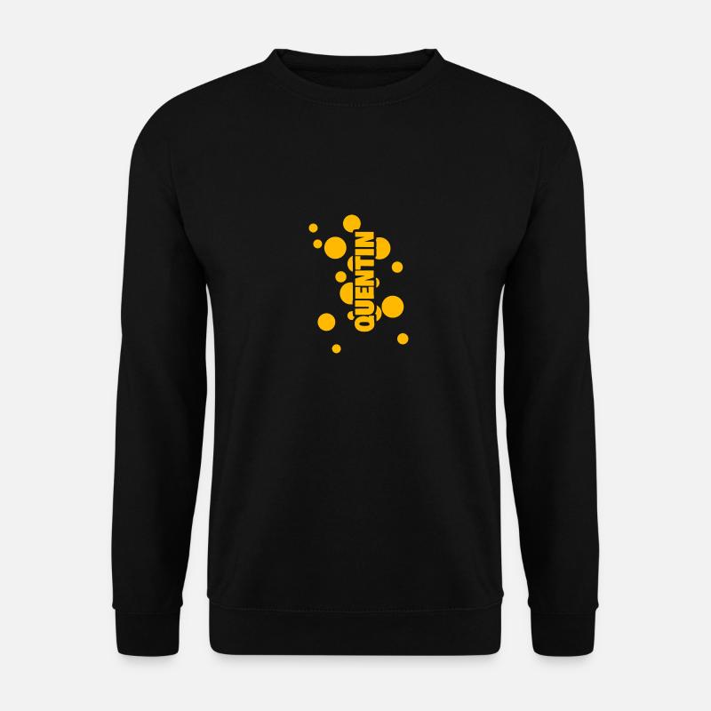 Quentin als Quentin - Unisex Pullover - Schwarz