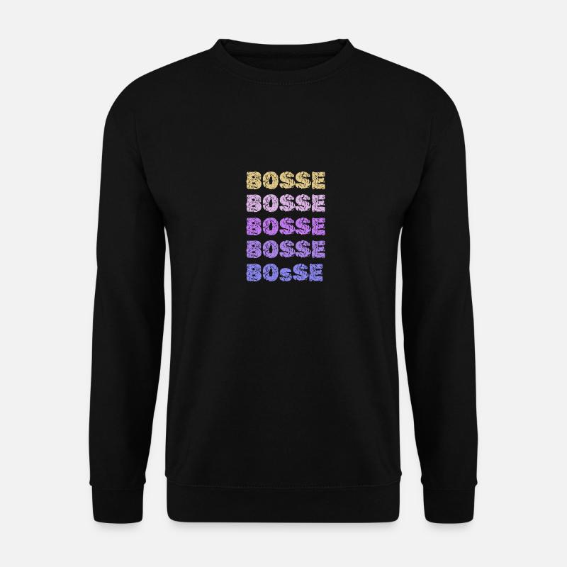 Bosse Bosse - Unisex Pullover - Schwarz