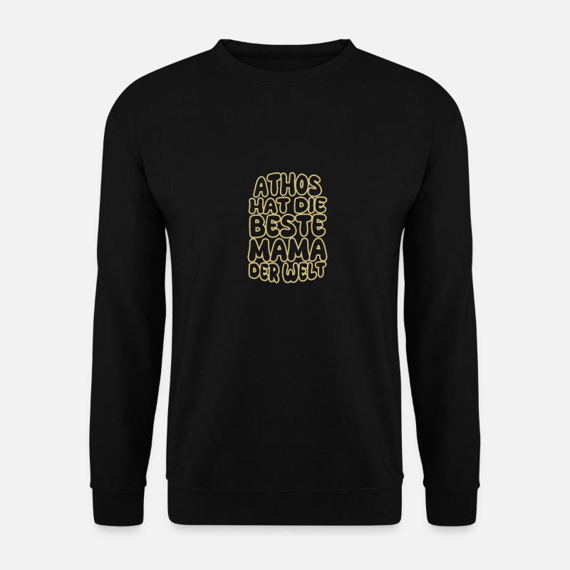 Saying Athos - Unisex Sweatshirt - black