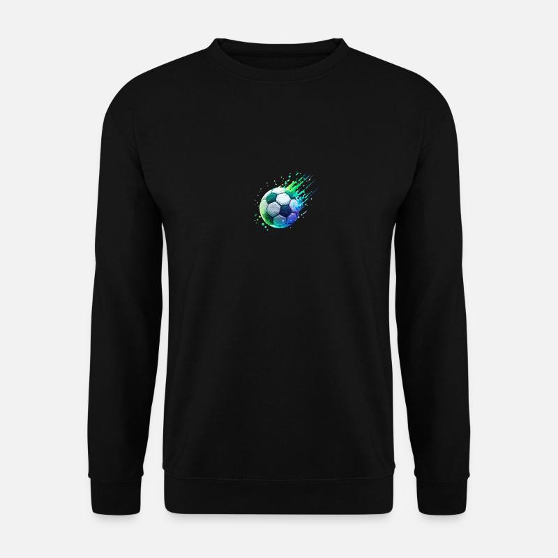 Ballon de foot - Sweat-shirt Unisexe - noir