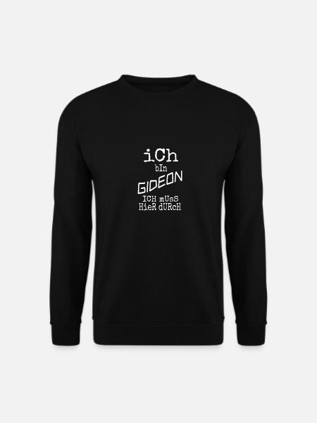 Gideon Gideon - Unisex Pullover - Schwarz