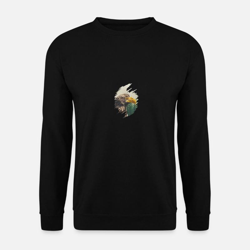 Adlerkopf - Unisex Pullover - Schwarz