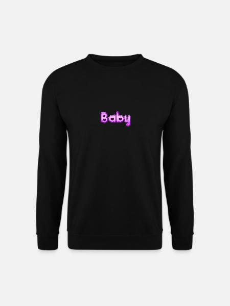Text Baby - Unisex Pullover - Schwarz