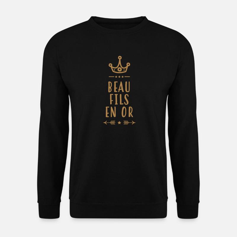Stieftochter / Schwiegersohn / Sohn / Tochter - Unisex Pullover - Schwarz