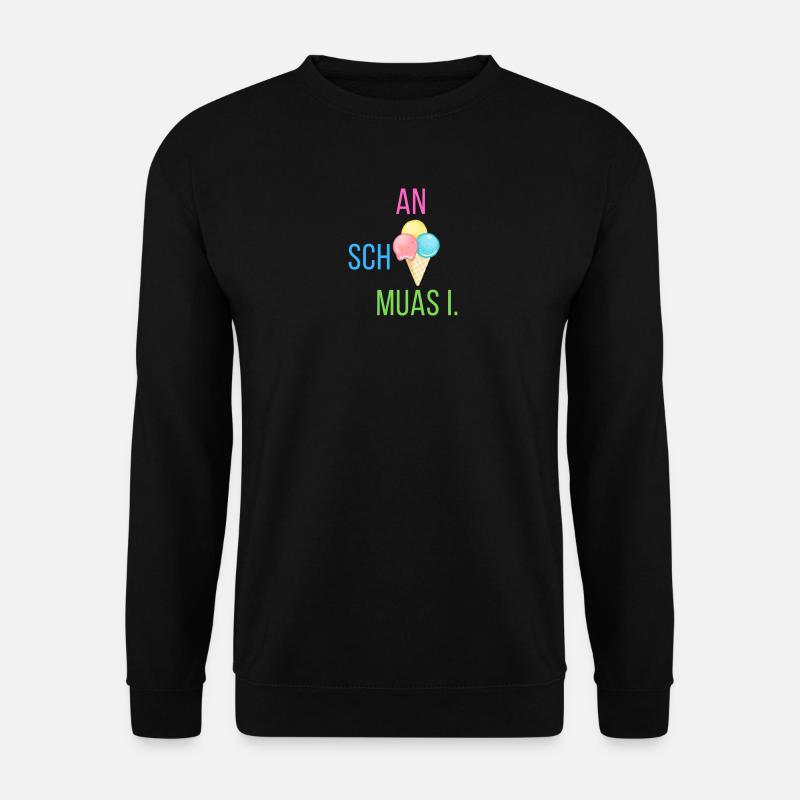 An scheiß muas i - Statement - Unisex Pullover - Schwarz