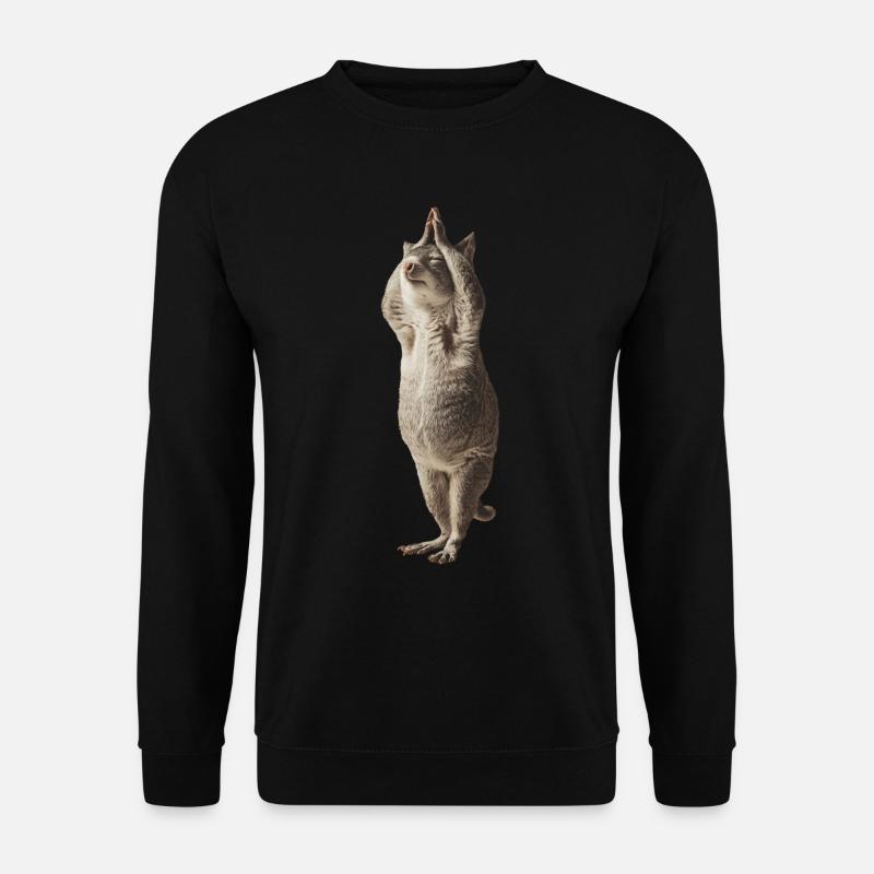 Chinchilla - Unisex Pullover - Schwarz
