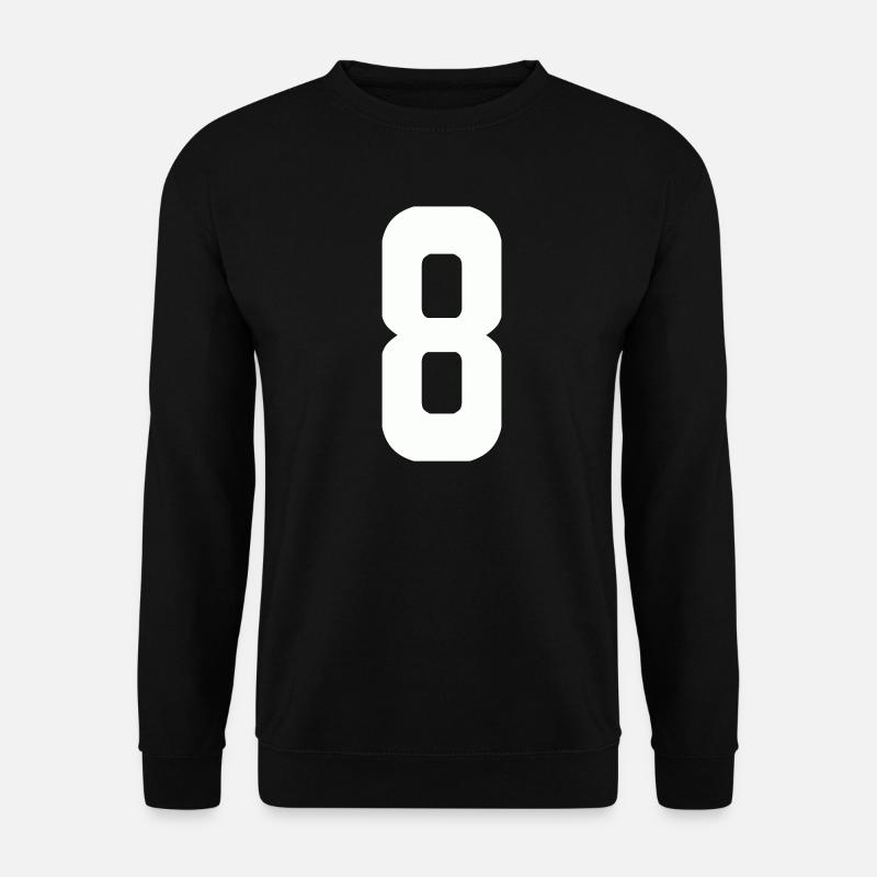 8 - Unisex Sweatshirt - black