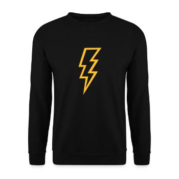 Blitz - Unisex Pullover - Schwarz - Vorne - Alina (178cm) & Michal (187cm)