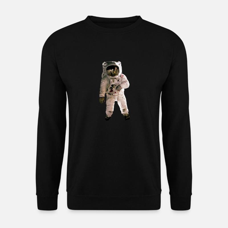 Astronaut - Unisex Pullover - Schwarz