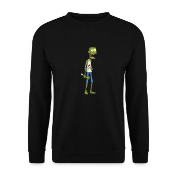 Zombie - Unisex Pullover - Schwarz - Vorne - Alina (178cm) & Michal (187cm)