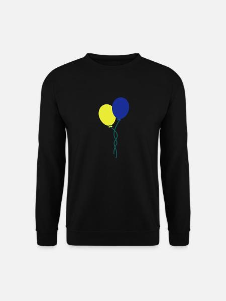luftballons - Unisex Pullover - Schwarz