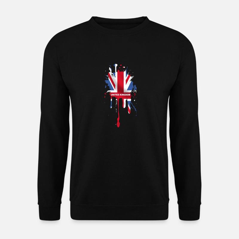 Union Jack 5 - Unisex Pullover - Schwarz