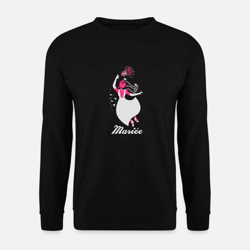 future mariée - evjf - équipe de la mariée - 2C - Sweat-shirt Unisexe - noir