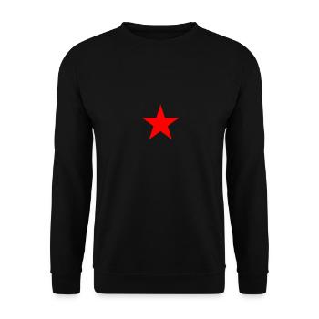 Red Star Punk Design rétro - Sweat-shirt Unisexe - noir - Devant - Alina (178cm) & Michal (187cm)