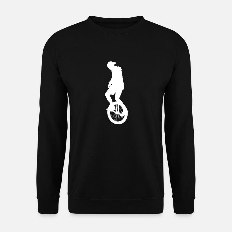 Einrad - Unisex Pullover - Schwarz