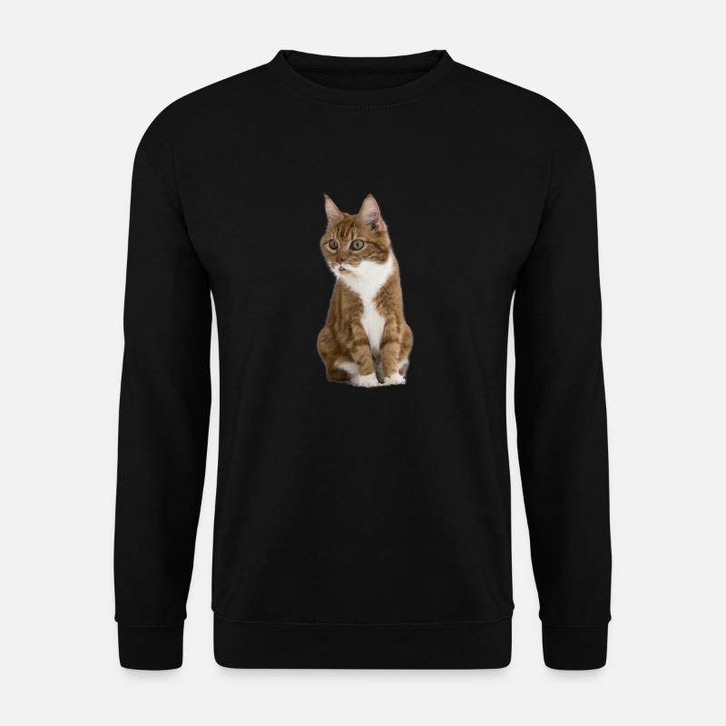 Lustige Katze - Unisex Pullover - Schwarz