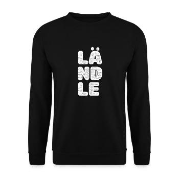 Ländle - Unisex Pullover - Schwarz - Vorne - Alina (178cm) & Michal (187cm)
