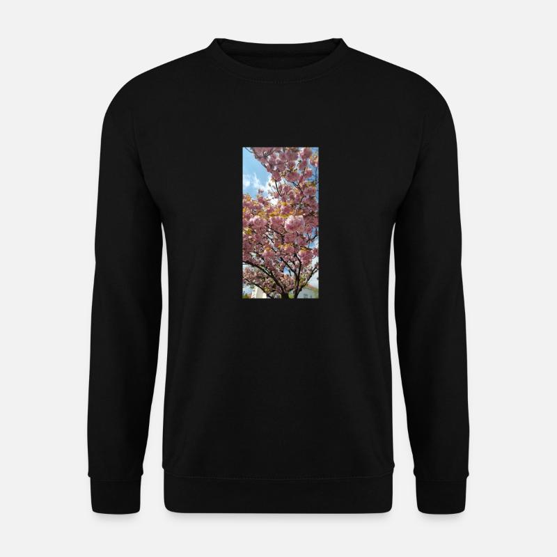 Sakura Flowers - Unisex Pullover - Schwarz
