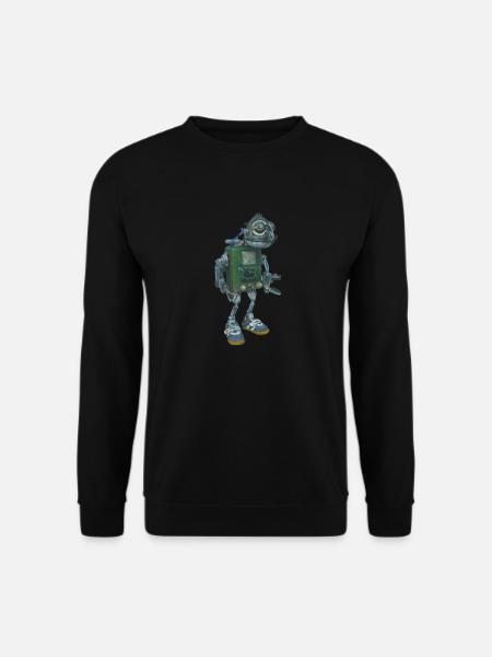 Robot abandonné - Sweat-shirt Unisexe - noir