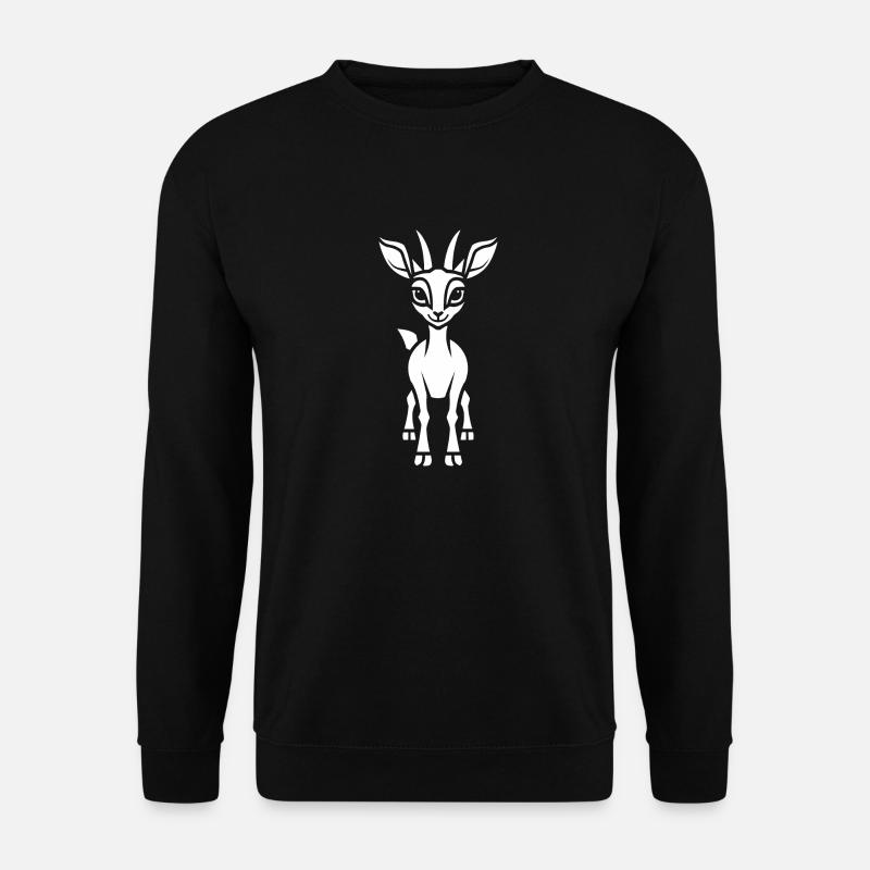 Gazelle - Unisex Pullover - Schwarz
