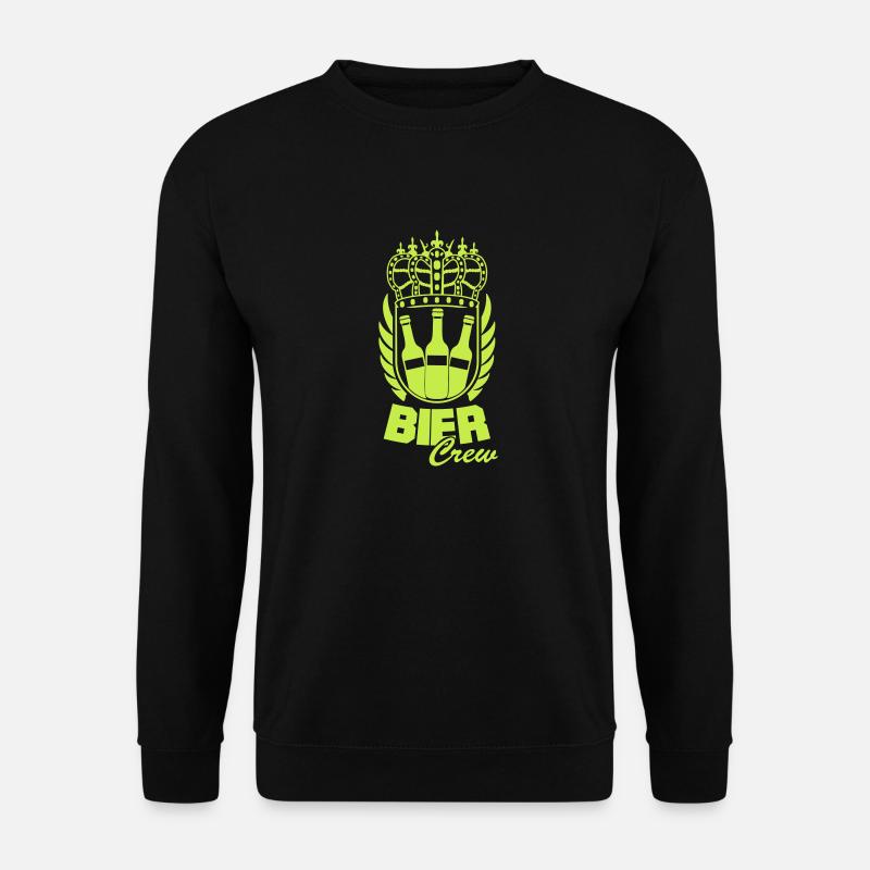bier crew - Unisex Pullover - Schwarz