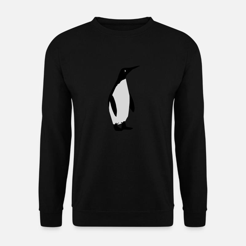 penguin - Unisex Sweatshirt - black