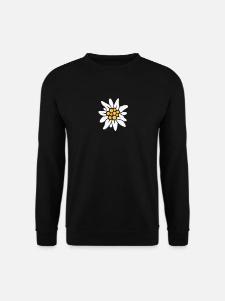 Edelweiss - Sweat-shirt Unisexe - noir