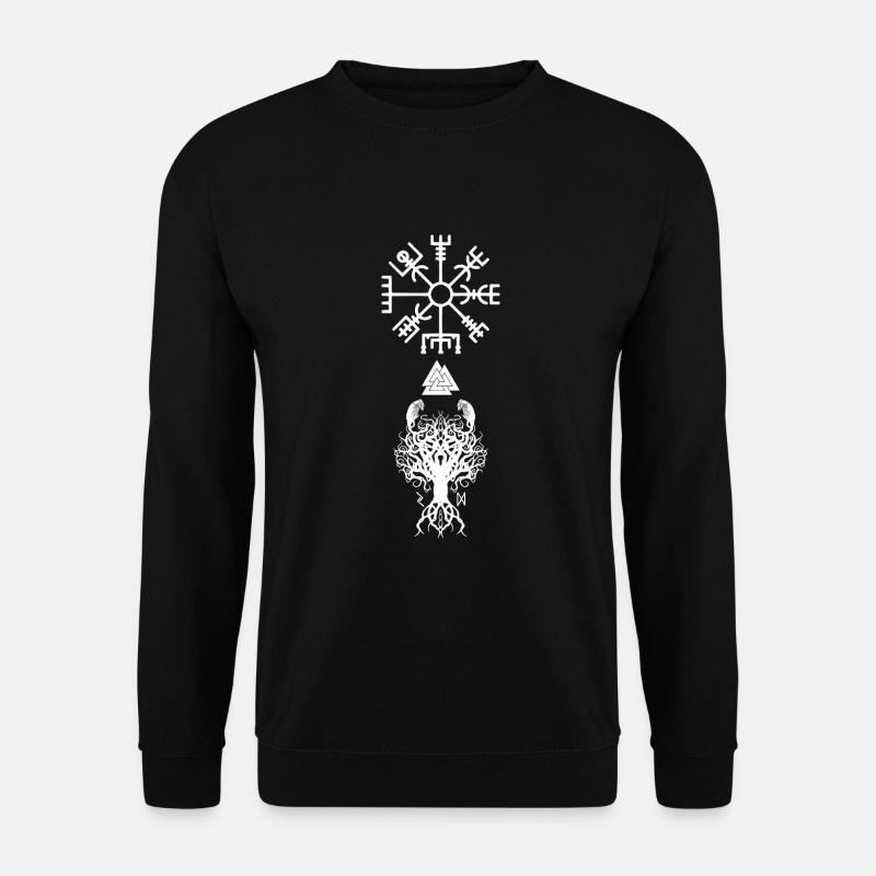 Yggdrasil - Unisex Pullover - Schwarz