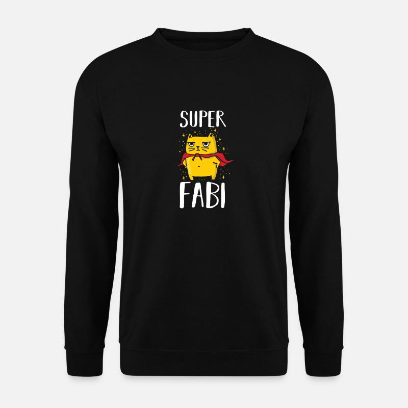 Fabian - Unisex Pullover - Schwarz