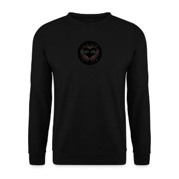 Black Hole - Unisex Sweatshirt - black - Front - Alina (178cm) & Michal (187cm)