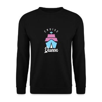 Cruise Cruise Ship - Unisex Sweatshirt - black - Front - Alina (178cm) & Michal (187cm)