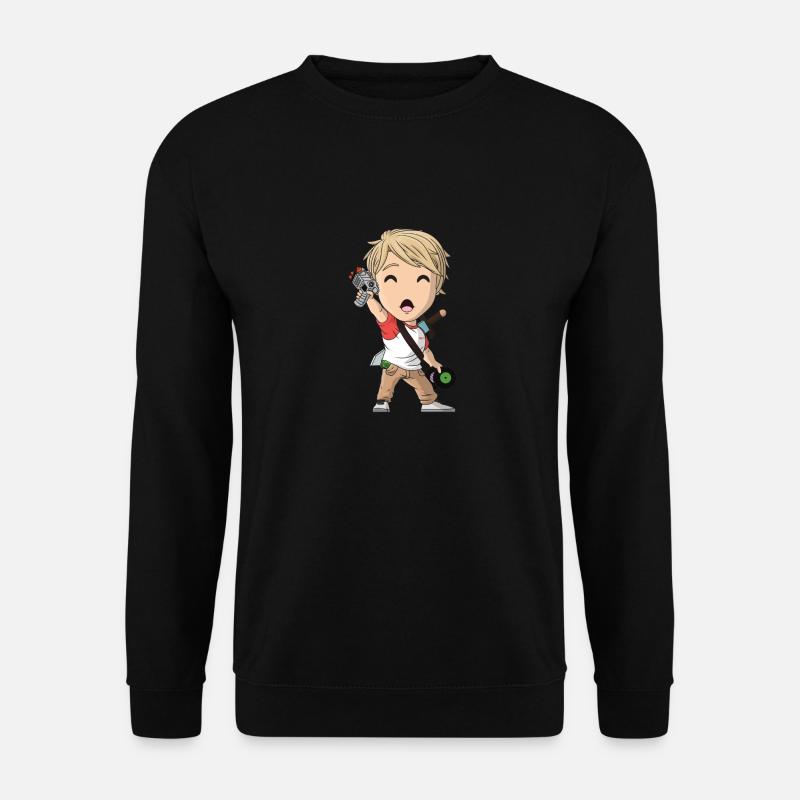 Tommyinnit Cartoon - Unisex Pullover - Schwarz