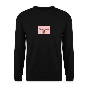 Supermom Mother s Day - Unisex Pullover - Schwarz - Vorne - Alina (178cm) & Michal (187cm)
