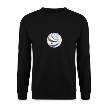 the eye - Unisex Pullover - Schwarz - Vorne - Alina (178cm) & Michal (187cm)