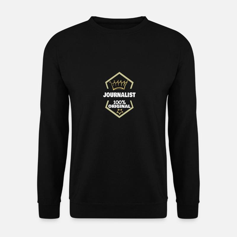 Work Journalist - Unisex Sweatshirt - black