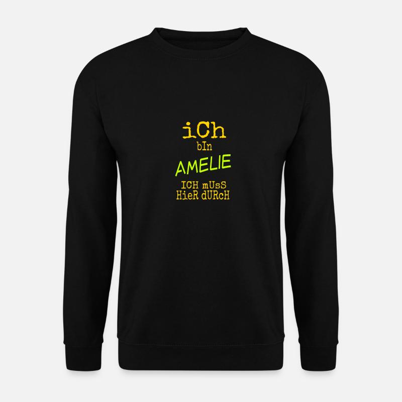 Amelie as Amelie - Unisex Sweatshirt - black