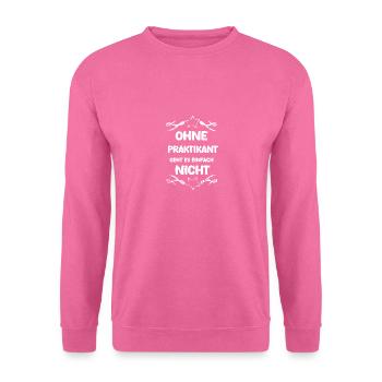 Intern Intern - Unisex Sweatshirt - pink - Front