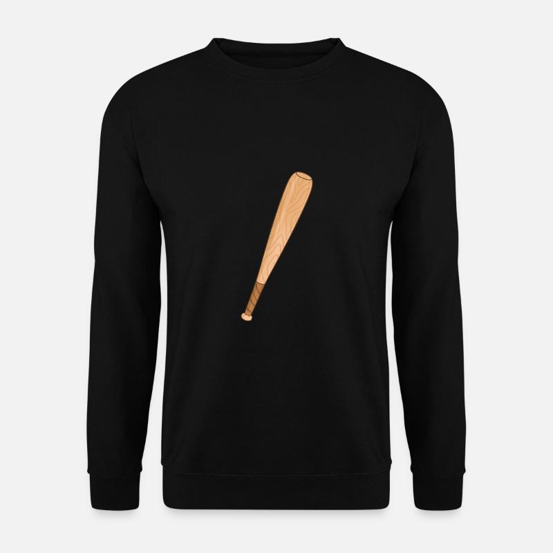 Baseballschläger - Unisex Pullover - Schwarz